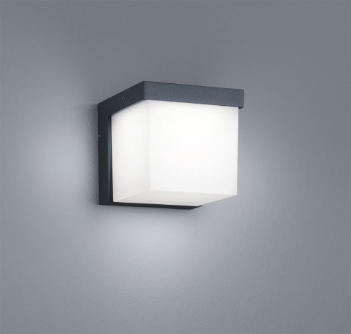 Immagine di Applique Da Esterno Yangtze Led IP54 Antracite H11 cm Trio Lighting