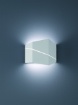 Immagine di Applique Design Asimmetrico Led Zorro Bianco L18 cm Trio Lighting