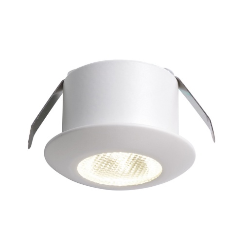 Immagine di Mini Faretto Da Incasso Rotondo Bianco 3,2 cm Led 1w