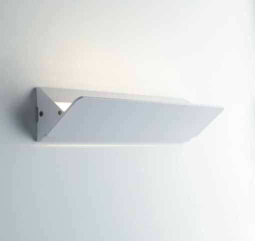 Picture of Applique Led Alluminio Bianco Per Interni 10w 4000k Orientabile 90° Aileron Fan Europe