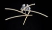 Picture of Plafoniera Soffitto Design Moderno Pluto Nichel Bacchette Led Maytoni