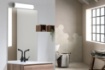 Immagine di Lampada Cromo da Specchio Bagno Aldo Led Switch Luce Naturale o Luce Calda L53 cm IP44 ACB