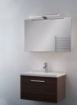 Immagine di Applique Specchio Bagno Aliena Led Cromo L30 cm IP44 ACB