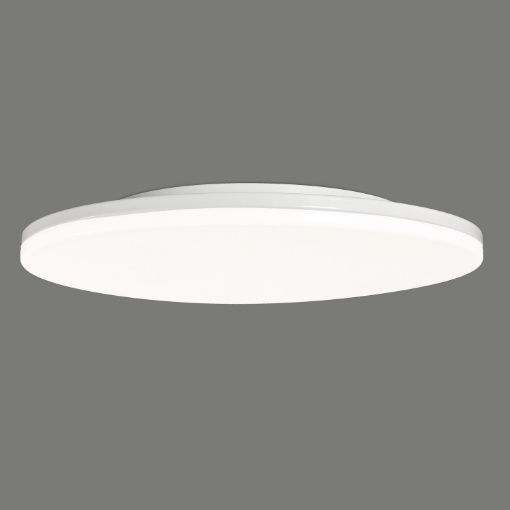 Immagine di Plafoniera Rotonda Angus Led 55w CCT 2700K/3000K Bianco Opale Ø60 cm ACB