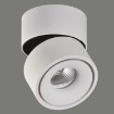 Immagine di Faretto Cilindro Bianco Led Orientabile 13w 3000k Apex Ø10 cm ACB