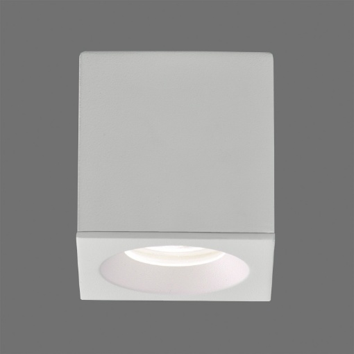 Immagine di Plafoniera per Esterno Cubo Bianco Branco GU10 8x8 cm IP65 ACB