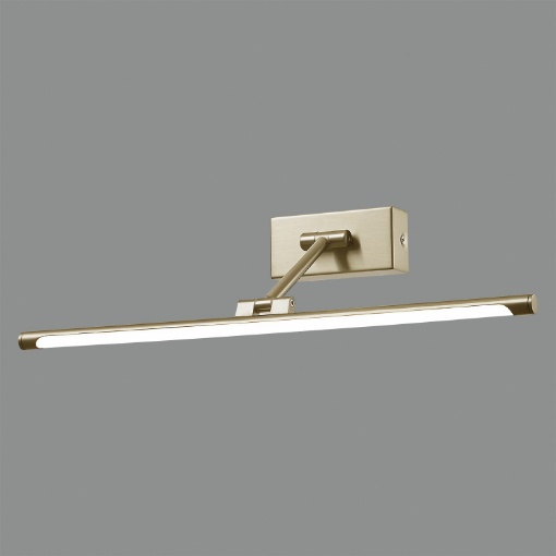 Immagine di Applique per Esposizione Quadro Dario Led 9w Ottone L48,5 cm ACB