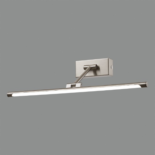 Immagine di Applique Esposizione Quadro Dario Nichel Led Integrato L48,5 cm ACB