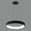 Picture of Lampadario Sospensione Moderna Dilga Anello Nero Led 126w CCT Ø90 cm ACB