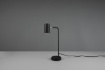 Immagine di Lampada Nera da Comodino Marley con Spot Cilindrico H45 Trio Lighting