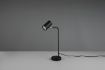 Immagine di Lampada Nera da Comodino Marley con Spot Cilindrico H45 Trio Lighting