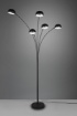 Picture of Piantana 5 Bracci Arco Metallo Nero Dito 5xE14 Trio Lighting