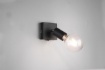 Immagine di Faretto Spot Minimal Vannes Nero Portalampada E27 Trio Lighting