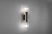 Immagine di Applique Minimal Doppia Emissione Vannes Cilindro Ottone Trio Lighting