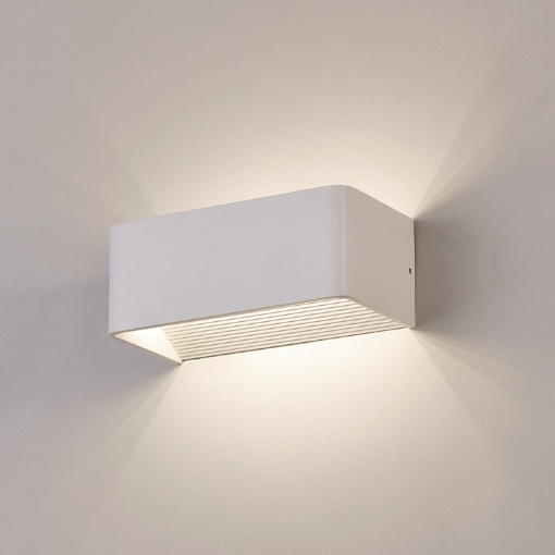 Immagine di Applique Icon Bianco Biemissione Led 10,5w CCT 2700K/3000K L20 cm ACB