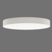 Immagine di Grande Plafoniera Bianca Led 150w CCT Luce Naturale o Calda Isia Ø100 cm ACB