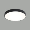 Immagine di Plafoniera London Led Dali/Push 22w 3000k o 4000k Nero Ø40 cm ACB