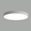 Immagine di Plafoniera Bianca Led London Dimmer Dali/Push Luce Calda o Naturale Ø80 cm ACB