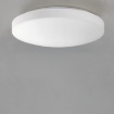 Immagine di Plafoniera Rotonda Moon Bianco 2xE27 Ø28 cm IP44 ACB