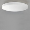 Immagine di Plafoniera Moon Bianca Paralume Vetro Led 36w CCT 2700k/3000k Ø50 cm IP44 ACB