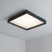 Immagine di Plafoniera Quadrata Nera Led 52w Munich 60x60 cm ACB