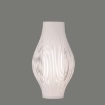 Immagine di Lume Alto Decorativo per Comò 1xE27 Mirta Bianco H51 cm ACB