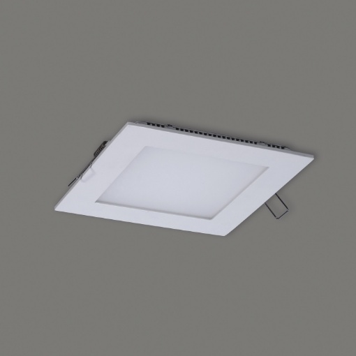 Immagine di Lampada Quadrata da Incasso Niga Led 3000k o 4000k Bianco IP43 ACB