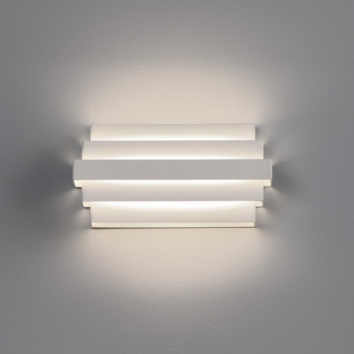 Immagine di Applique Decorativa Oris Led 23,5w Scanalatura Bianco L24 cm ACB