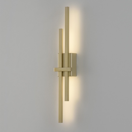 Immagine di Applique Decorativa Shadow Bacchette Oro Led CCT Retroilluminazione ACB