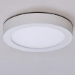 Immagine di Plafoniera Bianca Circolare Sky Spot Led 22w Luce Calda o Naturale Ø22 cm ACB