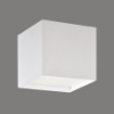 Immagine di Plafoniera Cubo Led 10w Soho Alluminio Bianco 10x10 cm ACB