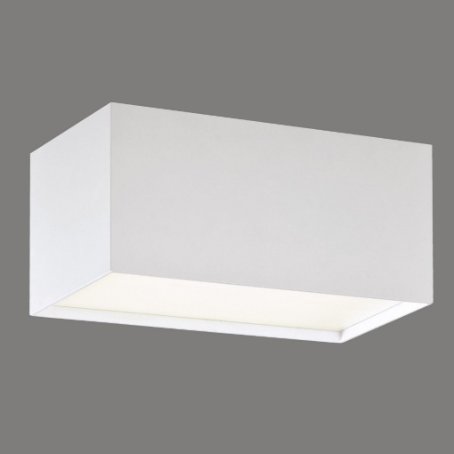 Immagine di Plafoniera Rettangolare Soho Led 20w Bianco L20 cm ACB