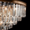 Immagine di Lampadario Classico 16 Luci Revero Ottone Pendenti Cristallo Maytoni