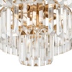 Immagine di Lampadario Salone Classico Ottone con Cristalli Decorativi Revero Maytoni