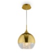 Picture of Piccola Sospensione Fermi Oro Sfera Vetro Cristalli Decorativi Maytoni