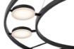 Immagine di Grande Lampadario Fad Disco Nero 80 cm 9 Luci Led 63w 3000k Maytoni