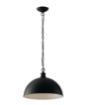 Picture of Sospensione Industriale Cupola Nera Per Cucina Charleston S1 Fan Europe