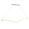 Immagine di Lampadario Moderno Led Ondulato Bianco 30w 4000k