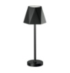 Picture of Lampada Da Tavolo Led Ricaricabile IP54 Fiji Nero Ondaluce