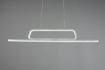 Immagine di Lampadario Moderno per Ufficio Aick Alluminio Led Switch Dimmer Trio Lighting