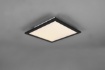 Immagine di Plafoniera Led 3000k Quadrata Alpha Nero  29x29 cm Trio Lighting