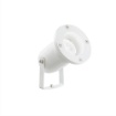 Immagine di Faretto Spot Da Terra Parete Soffitto Per Esterni IP65 Benaco Bianco Isyluce 549B