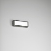 Immagine di Applique Brique Per Esterno Luce Frontale ISYLUCE 554 LED 12W IP65 Antracite