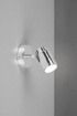 Immagine di Faretto Spot GU10 Orientabile Cono Metallo Cromo Angelo Trio Lighting