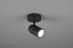 Immagine di Faretto Spot GU10 Orientabile Cono Metallo Nero Angelo Trio Lighting