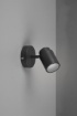 Immagine di Faretto Spot GU10 Orientabile Cono Metallo Nero Angelo Trio Lighting