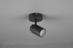 Immagine di Faretto Spot GU10 Orientabile Cono Metallo Nero Angelo Trio Lighting