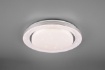 Immagine di Plafoniera Disco Moderna Atria Led 21w Dimmer Effetto Stelle Bianco Trio Lighting