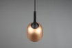 Immagine di Lampadario in Linea 3 Pendel Conici Chiron Ottone Trio Lighting