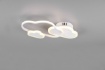 Immagine di Applique Plafoniera Nuvole Led Dimmer Rgbw Cloudy Bianco per Cameretta Trio Lighting